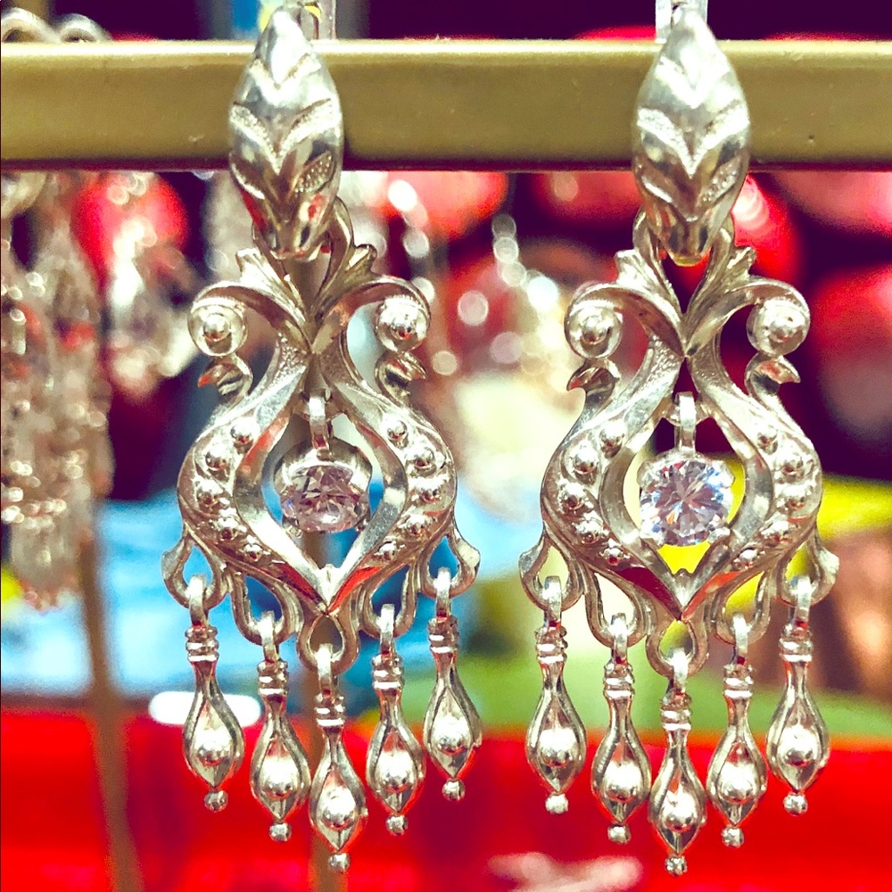 Choice of sterling silver earrings